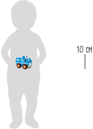 small foot Dřevěné policejní auto