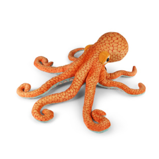 Plyšová chobotnice 36 cm ECO-FRIENDLY