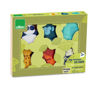 Vilac Dřevěné postavičky Džungle