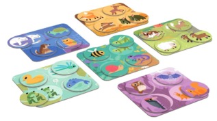 KukiKuk® KukiKuk - Véééliké loto Zvířecí pelíšky