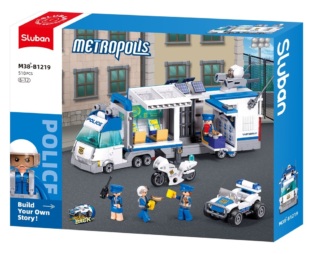 Sluban Metropolis M38-B1219 Mobilní velitelské centrum zásahové jednotky