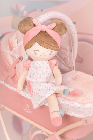 DeCuevas 21074 Plyšová panenka Tulipe 2025 - 36 cm