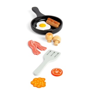 Bigjigs Toys Snídaně na pánvi