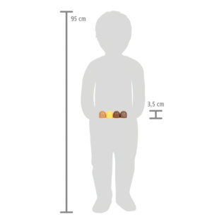 small foot Dřevěné čokoládové pralinky Fresh