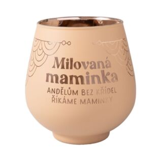 Zrcadlový svícen - Milovaná maminka