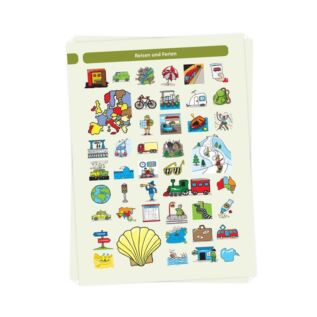 Albi Kniha Německý obrázkový slovník Kouzelné čtení