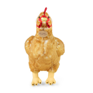 Plyšová slepice stojící 33 cm s vejcem ECO-FRIENDLY