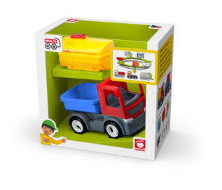 efko MultiGO 1+2 Auto s cisternou a valníkem