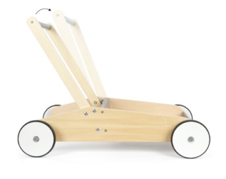 small foot Dětské chodítko šedé