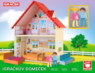 Igráčkův Domeček - hrací set pro holčičky s figurkami