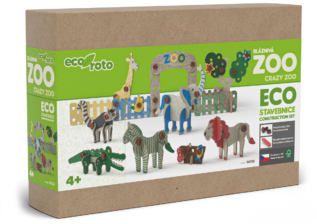 efko ECO Roto Bláznivá ZOO – ekologická stavebnice