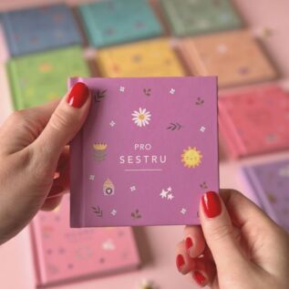 Minikniha - Pro sestru