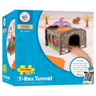Bigjigs Rail Dinosauří tunel T. Rex