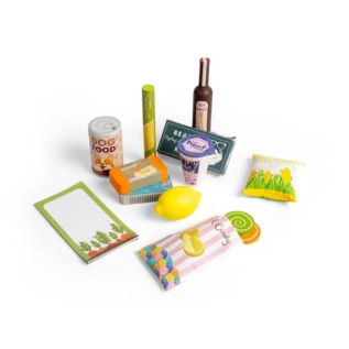 Bigjigs Toys Nákupní taška s nákupem