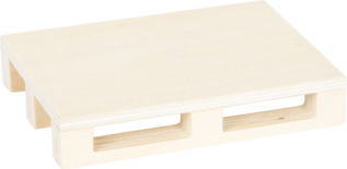 small foot Dřevěný vysokozdvižný vozík s paletou