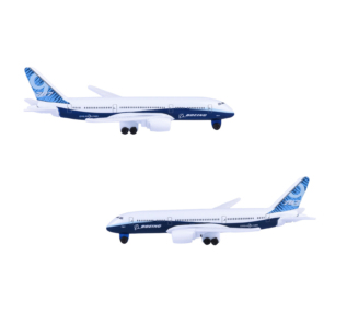 Letadlo kovové 11 cm 3 druhy