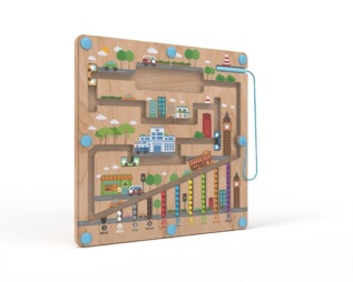 2Kids Toys Magnetická hrací deska City