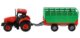 Traktor Zetor s vlekem na setrvačník