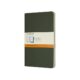 Sešity Moleskine Cahier, L, linkované, 3 ks - tm. zelené