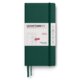 Weekly Planner Notebook 2026 Wallet (B6+ x A6) Forest Green - tečkovaný