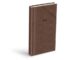 Diář 2026 D802 PU dark brown 90x170mm