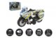 Motorka policejní na zpětné natažení