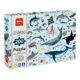 APLI edukativní puzzle – Ohrožená zvířata v oceánu, 200 ks