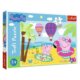 Trefl Puzzle Peppa Pig - Prázdniny / 24 dílků MAXI