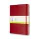 Zápisník Moleskine - tvrdé desky, XL, čistý - červený