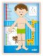 Woody Puzzle Lidské tělo - Kluk, v českém jazyce