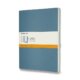 Sešity Moleskine Cahier, XL, linkované, 3 ks - tm. tyrkysové