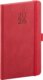 Diář 2026: Diamante - červený, kapesní, 9 x 15,5 cm