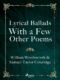 Lyrical Ballads, With a Few Other Poems (e-kniha)