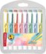 Zvýrazňovač STABILO swing cool Pastel, sada 8 ks v pouzdru