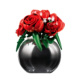 Sluban Flowers M38-P8061 Kytice červených růží ve váze