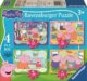 Puzzle Prasátko Peppa 4v1