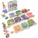 KukiKuk Véééliké puzzle loto Výlet do ZOO