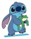 Lilo Stitch XXl Figurka 2D Stitch