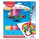 Maped - Bezdřevé pastelky Color´Peps Oops s gumou 24 ks