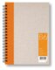 Zápisník B6 čistý, oranžový, 50 listů