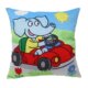 Polštář Slon Eda neposeda - autíčko 30x30 cm