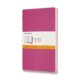 Sešity Moleskine Cahier, L, linkované, 3 ks - tm. růžové