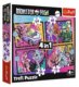 Puzzle Monster High: Elektrizující den 4v1 (35, 48, 54, 70 dílků)