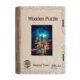 Dřevěné puzzle/Magické město A4