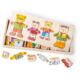 Bigjigs Toys Oblékací puzzle Medvědí rodinka
