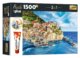 Puzzle Manarola, Ligurie, Itálie 2v1 1500 dílků + lepidlo
