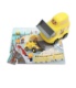 Dřevěné puzzle buldozer