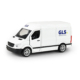 Kovové auto GLS s otevíracími dveřmi 12 cm