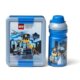 Svačinový set LEGO City (láhev a box) - modrá