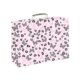Kufřík lamino hranatý A4 OXY NEXT Butterfly pink